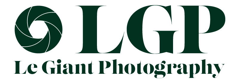 Le Giant Photography Logo in Dark Green